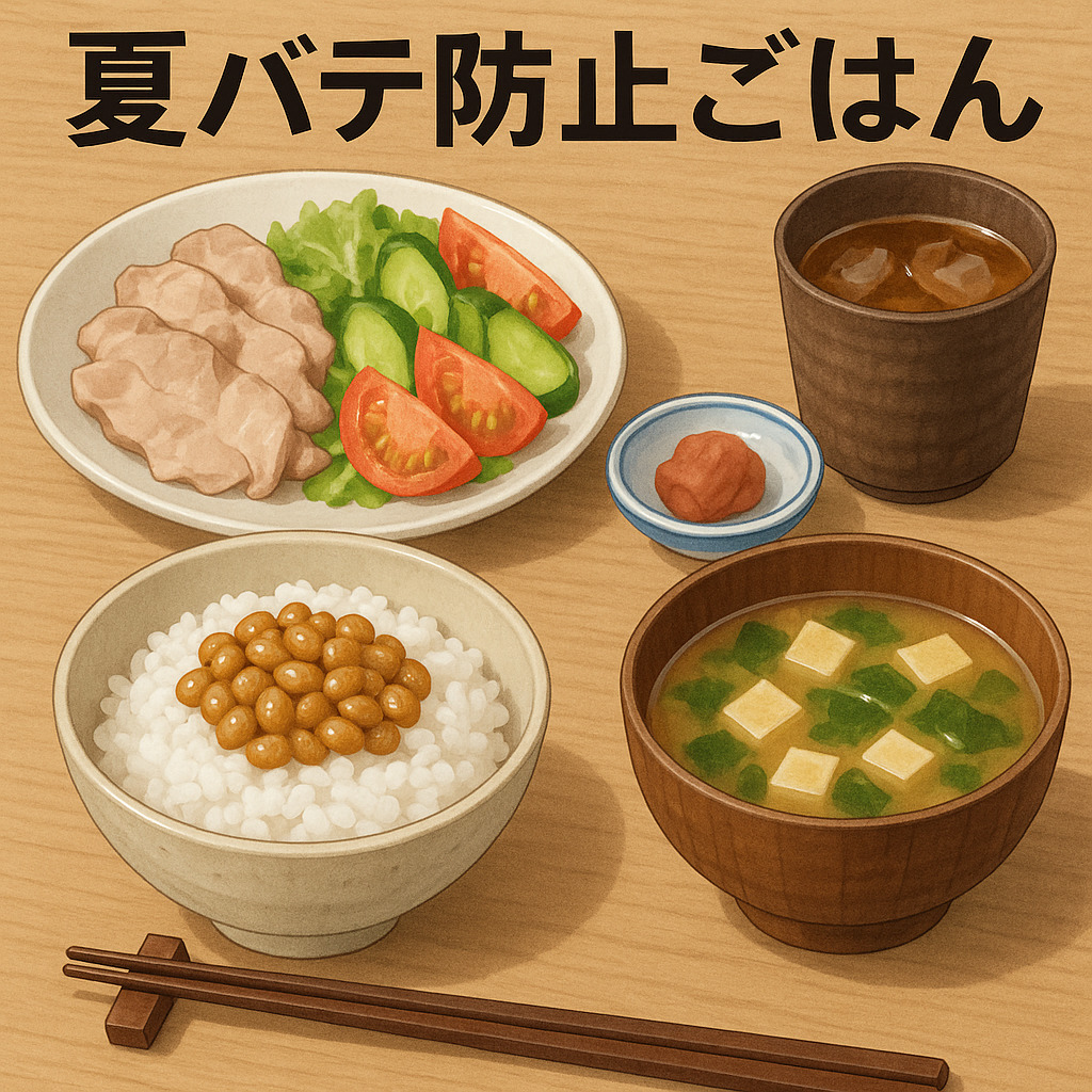🌞夏バテ防止！心と体を整える「食」のチカラ