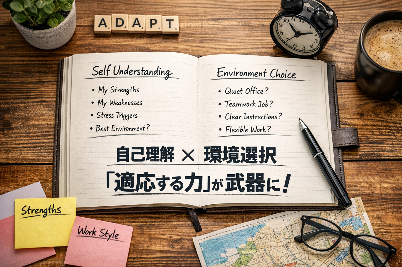 「適応する力」が、あなたの武器になる。