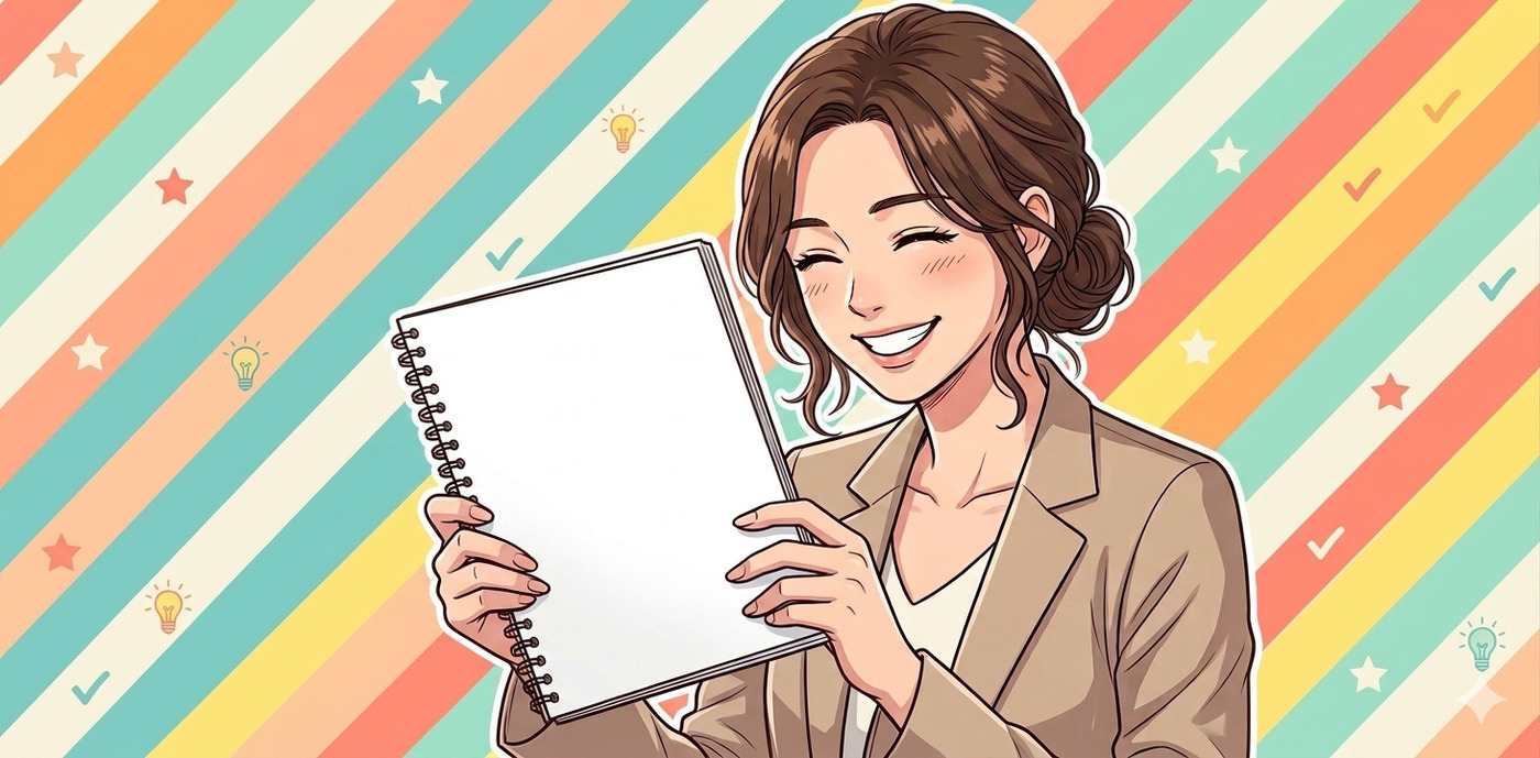 【第4回】メモが苦手でも大丈夫｜続けるためのポイント