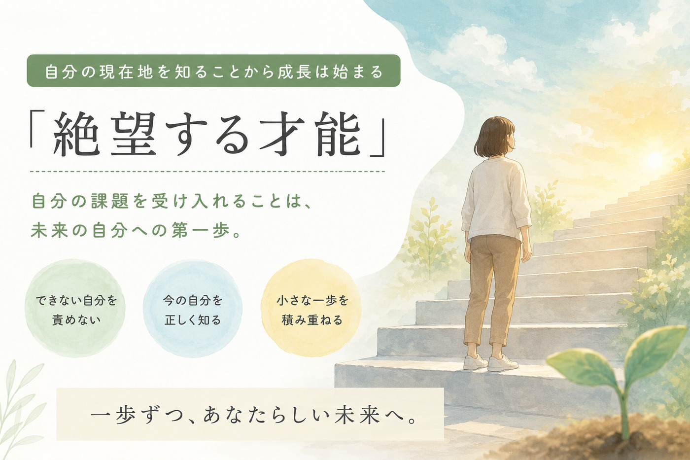 ⚽アニメから学ぶシリーズ⚽～「絶望する才能」から始まる成長～