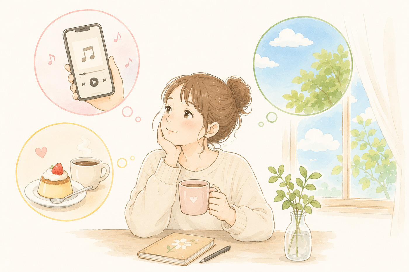 誰かの「正解」より、あなたが「ホッとする瞬間」を大切に🍀