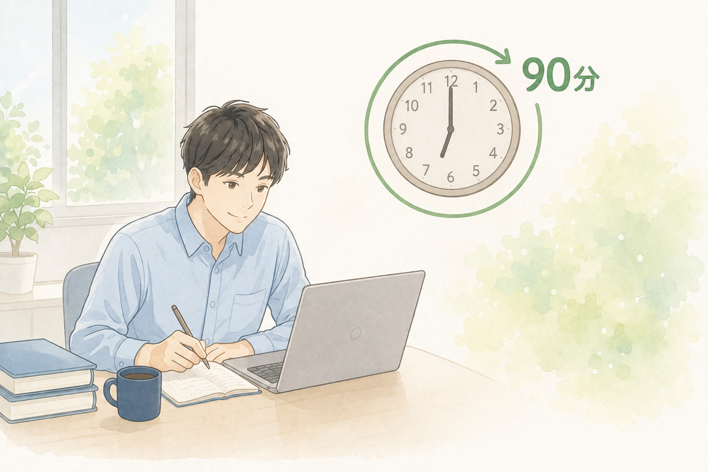 集中力は90分続かないって本当？
