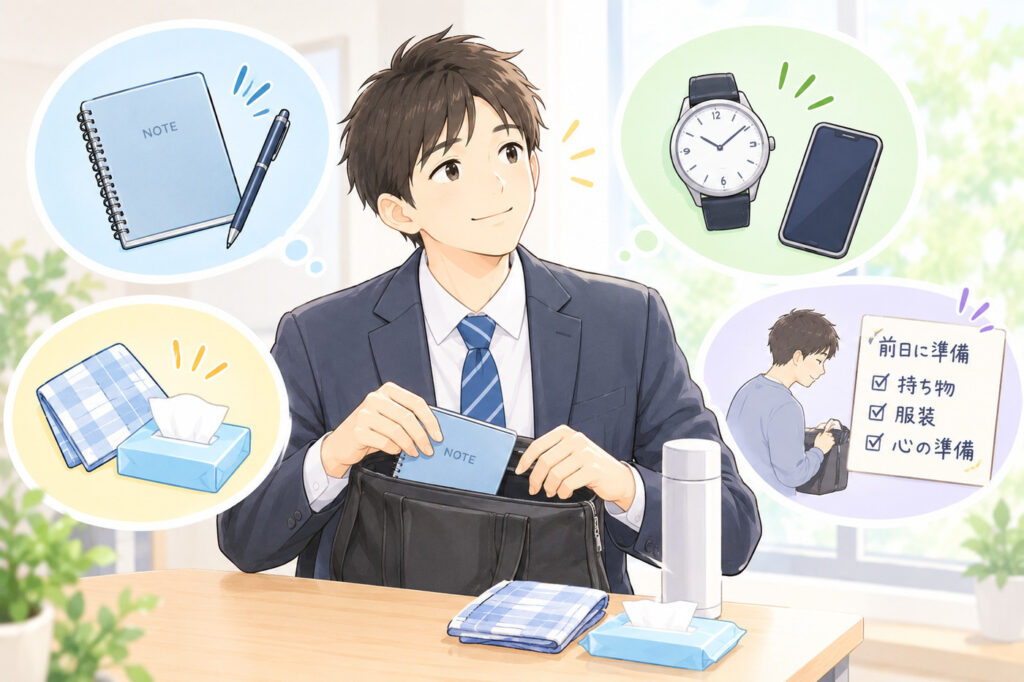 初出勤の日に持っていくと便利なもの💡