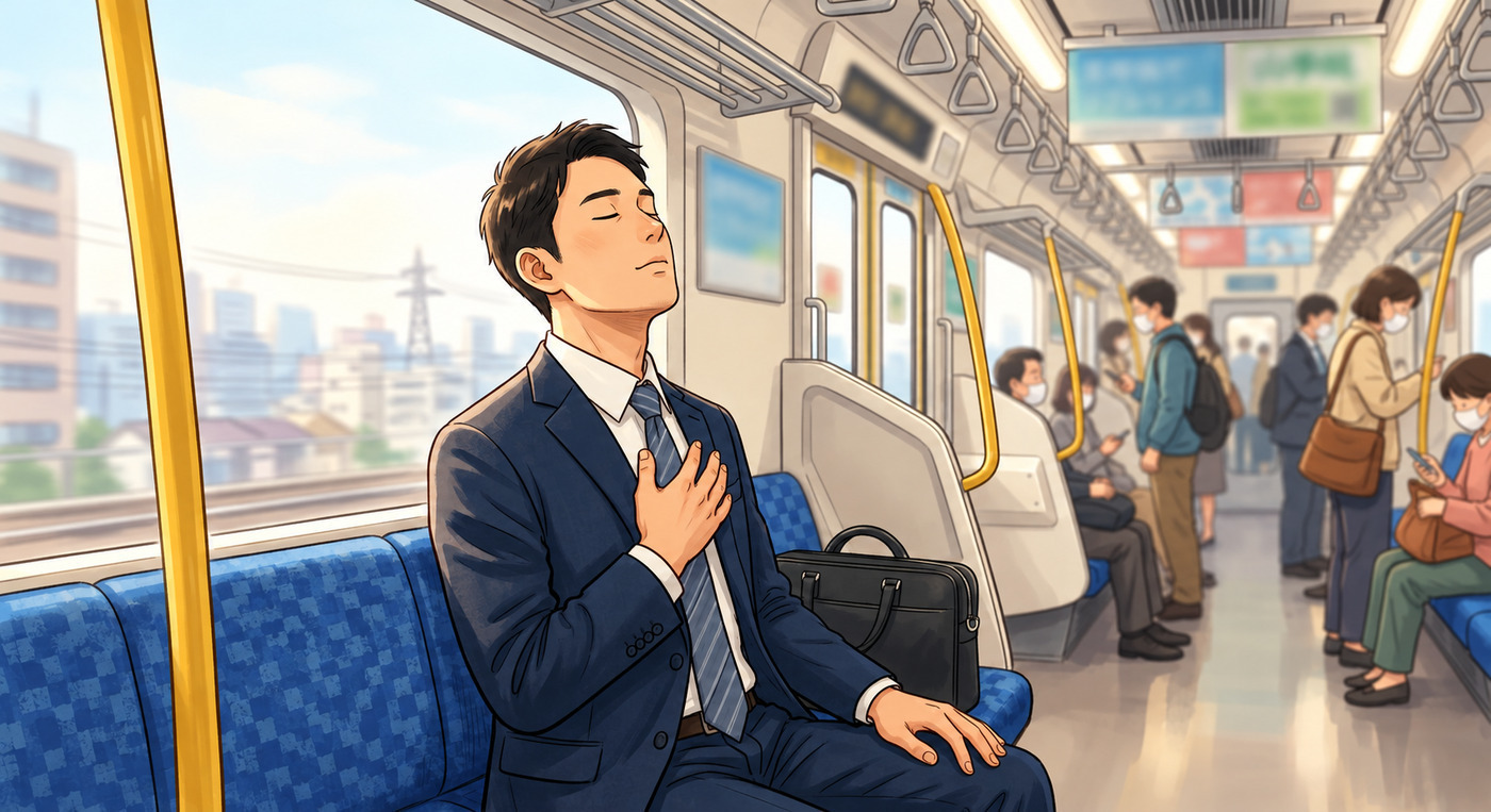 仕事中の「パニック・強い不安」を感じたら？その場でできる深呼吸法