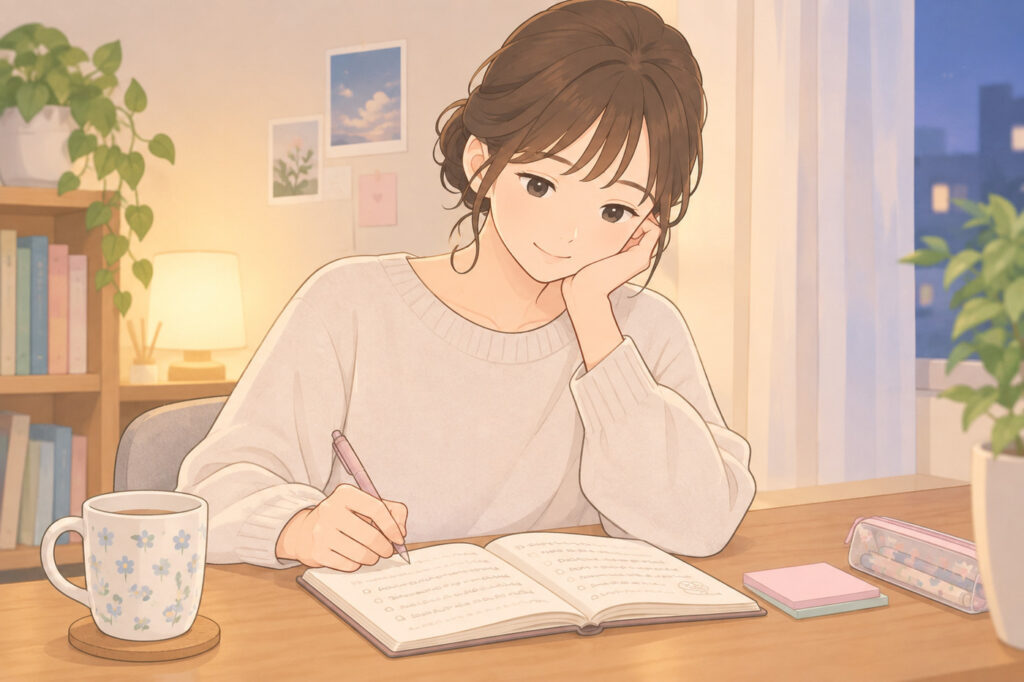 頭の中がごちゃごちゃした時に！『ジャーナリング』で気持ちを書き出す